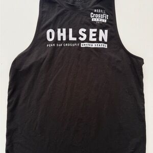NOBULL CROSSFIT GAMES 2021 OHLSEN TANK TOP SMALL BLACK